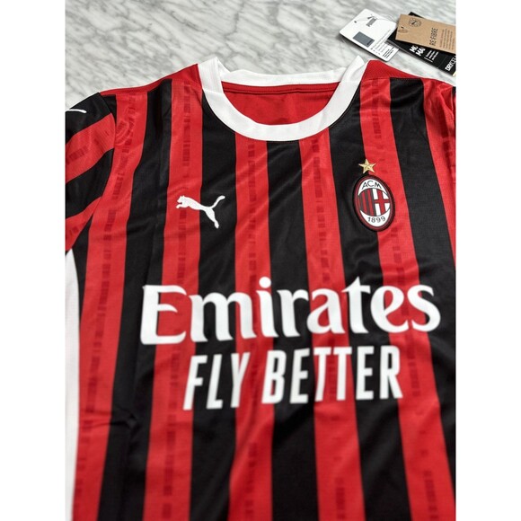 Puma AC Milan Home 2024/25 Soccer Football Jersey Women's Medium 774890 01 NEW - Picture 5 of 10